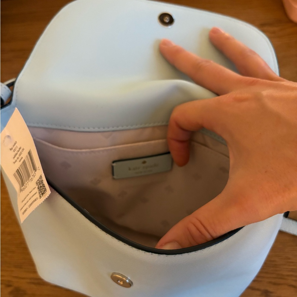 Kate Spade Soft Blue Crossbody Bag